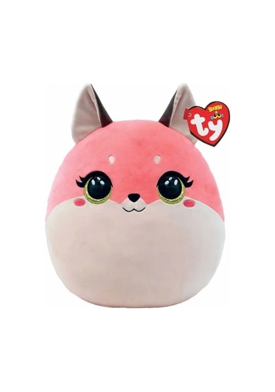 Ty Squishy Beanies Yastık Tilki Roxie 36 Cm Pembe