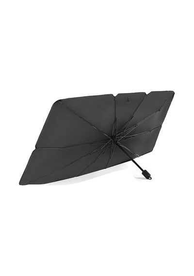 Mega Oto Market Oto Araba Güneşlik Şemsiye Tip Ön Cam Güneş Önleyici Katlanabilir 140cm X 75cm