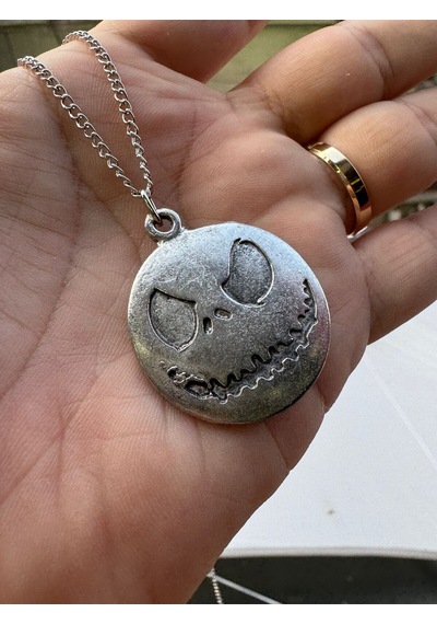 Halloween Temalı Gotik Metal Kolye Cadılar Bayramı Unisex Aksesuar Çok renkli