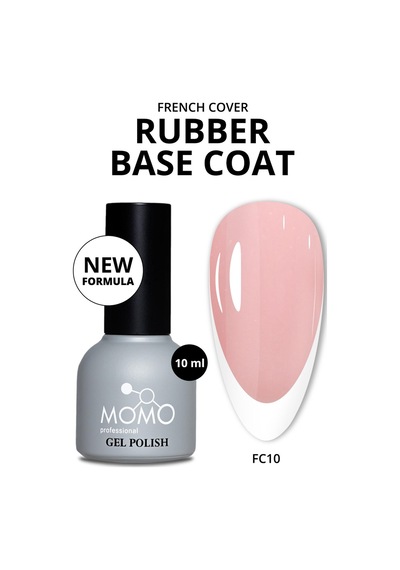 Momo Professional French Cover Rubber Base Coat Fc10 10 Ml