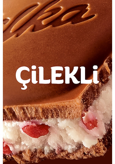 Milka Çilekli Yoğurtlu Tablet Çikolata 6 x 100 G
