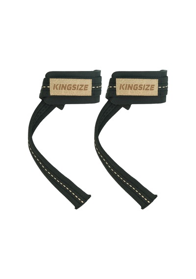Kingsize Padded Lifting Straps Siyah Siyah