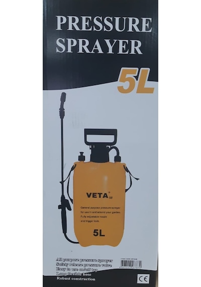 Veta Mekanik El Tipi 5 L İlaçlama Pompası