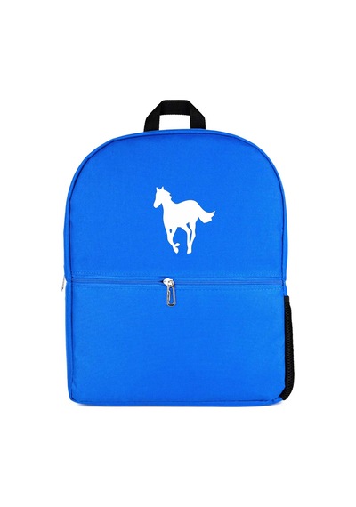 Deftones White Pony Logo Mavi Sırt Çantası