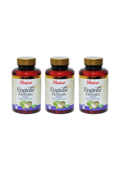 Balen Enginar Plus Kapsül 820 MG 100 Yumuşak Kapsül 3 Adet