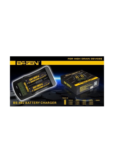Basen Bs4-2 Dijital Li-ıon / Ni-cd / Ni-mh Şarj Al Elx36587-0d076