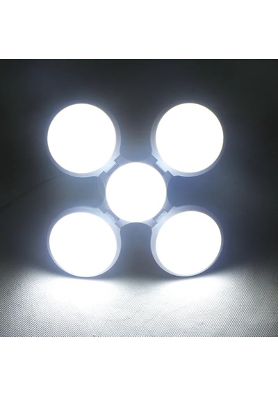 30 Watt, Gün Işığı Renkli Katlanır Led Ampul, Enerji Tasarruflu, 3000 Kelvin Dekoratif Led Ampul