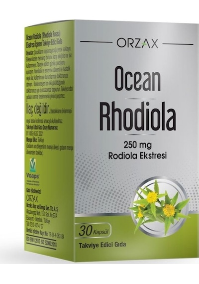 Ocean Rhodiola 250mg 30 Kapsül