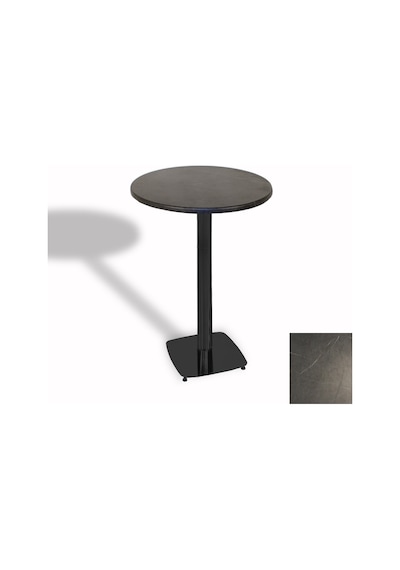Bistro Masa Tokyo Esb - Werzalit, Wermodin Ve Allzalit Tabla 60 Cm Çap - Grey Marble Çok Renkli Bistro Masa Tokyo Esb - Werzalit, Wermodin Ve Allzalit Tabla 60 Cm Çap - Grey Marble Çok Renkli