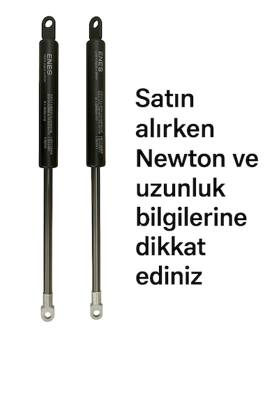 Yuenze Baza Amortisörü Baza Pistonu 31,5cm 1100n 2 Adet İstikbal-bellona Uyumlu SİYAH/KROM
