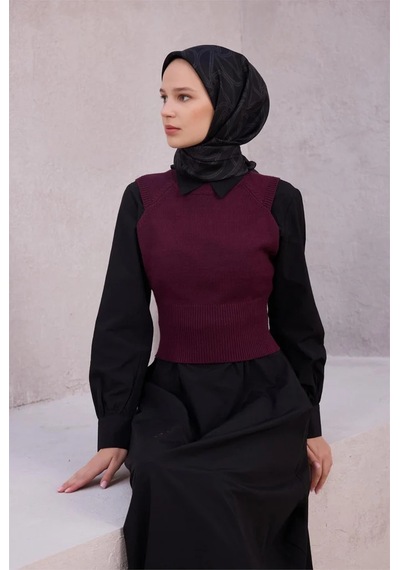 BELLİ Geometrik Desen İpek Twill Eşarp 4221d01 Siyah