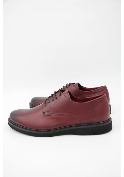 Komcero 9y6691-7416 Erkek Klasik Ayakkabı - Bordo-bordo