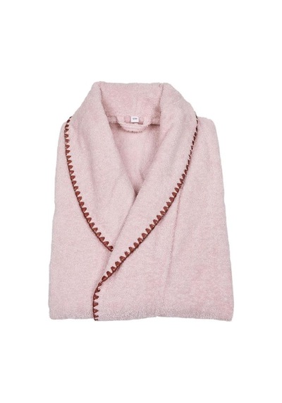 Doqu Home Harmony Seren Bornoz L/xl - 120 Cm - Pudra Pembe