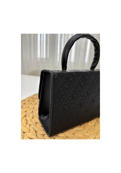 Store Kadın Mini Şık Ve Casual El Ve Omuz Çantası Siyahdokulu