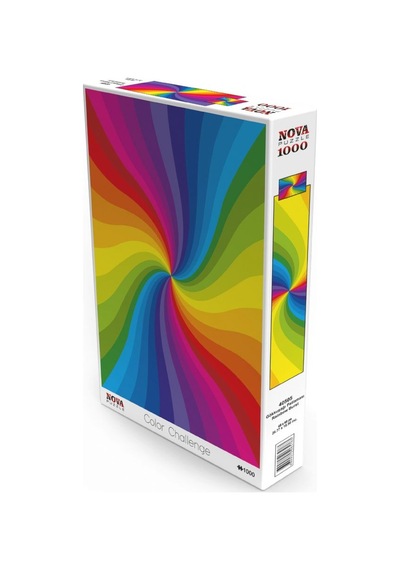 Nova Puzzle 1000 Parçalık Gökkuşağı Patlaması Puzzle