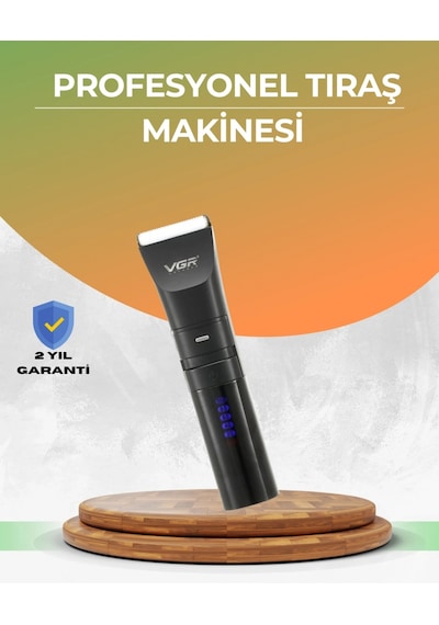 Erkek Saç Ve Sakal Kesme Makinesi Su Geçirmez, Sessiz Motorlu