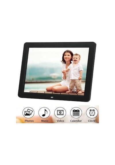 10 İnç Lcd Ekran Dijital Fotoğraf Çerçevesi Video Oynatma + Mp3 Diğer