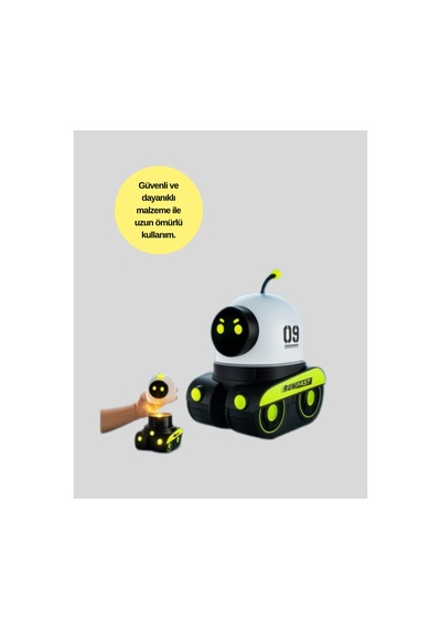 Çocuk Odası İçin Müzikli Ve Işıklı Robot Projektör Çok Rnekli