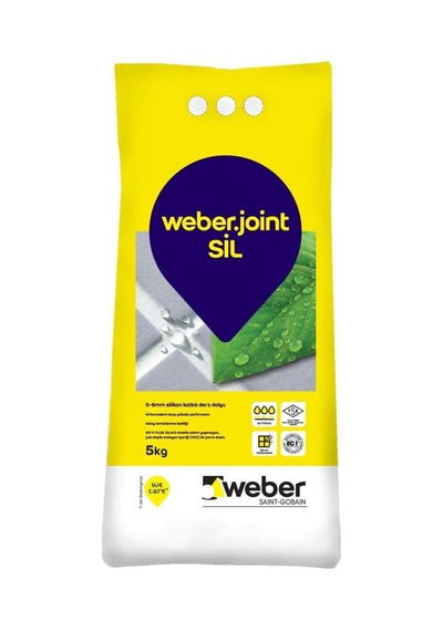 Joint Sil Silikonlu Derz Dolgu Gri 5 Kg