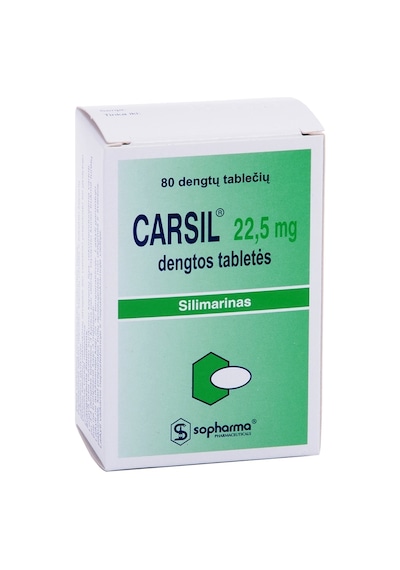 Sopharma Carsıl Liv52 80 Tablet 22.5 Mg