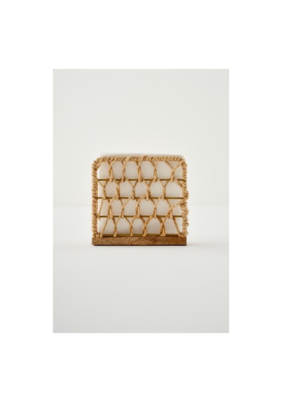 Bella Maison Sierra Peçetelik Naturel 17x4,5x16 Cm Naturel