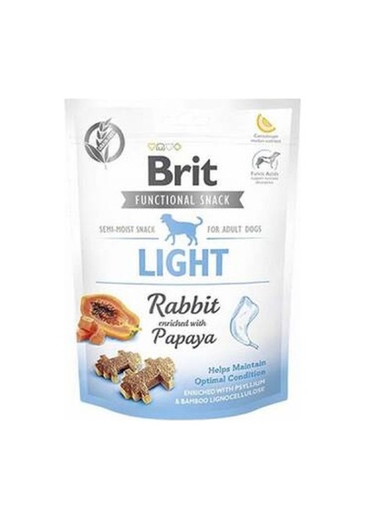 Brit Light Kilo Kontrolü Sağlayan Tavşanlı Ve Papayalı Köpek Ödülü 150 Gr