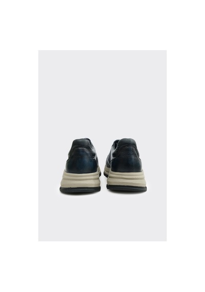Derinet Hakiki Deri Bağcıklı Erkek Sneaker Laci Laci