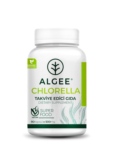 Algee Chlorella Bitkisel Takviye 90 Kapsül