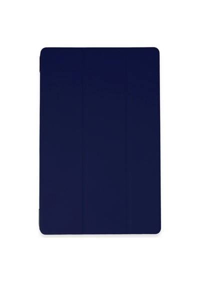 Apple iPad Uyumlu Air 5 2022 Kılıf Tablet Smart Kılıf - Lacivert Arka Kapak
