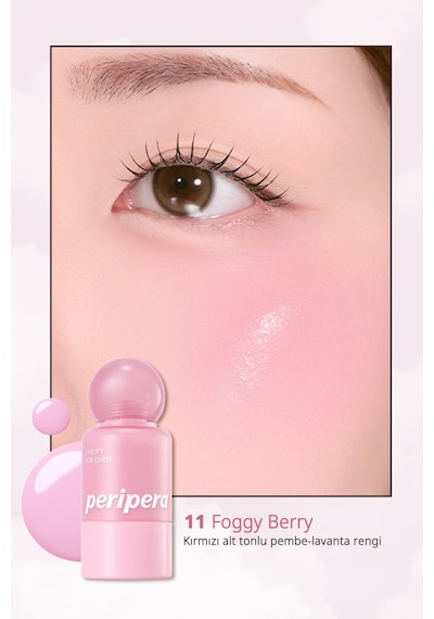 Perıpera Syrupy Tok Cheek 11 Foggy Berry
