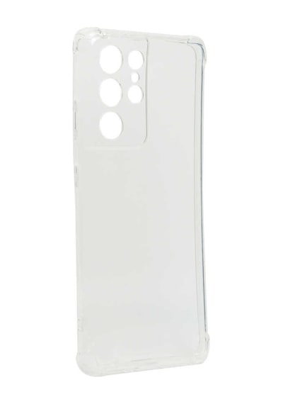 Ardemix Galaxy Uyumlu S21 Ultra Kılıf Kamera Korumalı Nitro Anti Shock Silikon - Renksiz Renksiz