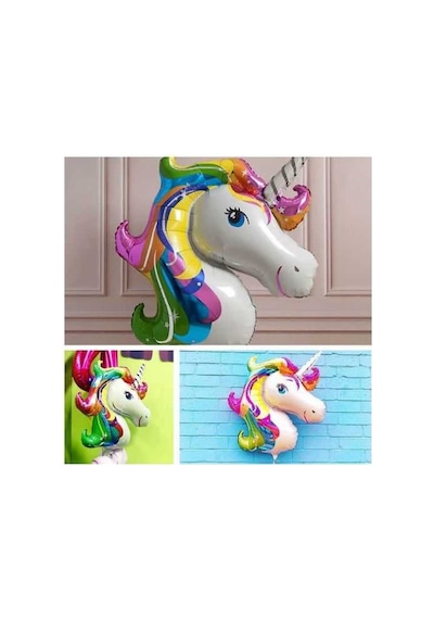 Unicorn Renkli Folyo Balon 418