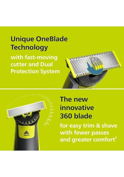 Philips Oneblade 360 Yüz Ve Vücut Tıraş Makinesi Qp2824/31