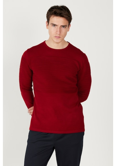 AC&Co / Altınyıldız Classics Erkek Kırmızı Anti-Pilling Özellikli Tüylenme Yapmayan Standart Fit Bisiklet Yaka Çizgi Dokulu Triko 4A4921100065KMZXXL Kırmızı AC&Co / Altınyıldız Classics Erkek Kırmızı Anti-Pilling Özellikli Tüylenme Yapmayan Standart Fit Bisiklet Yaka Çizgi Dokulu Triko 4A4921100065KMZXXL Kırmızı