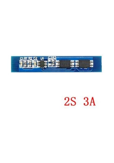 Elektronikport-2S 3A 7.4V Bms Koruma Kartı Lityum Batarya 18650 Li-İon Lipo Prot