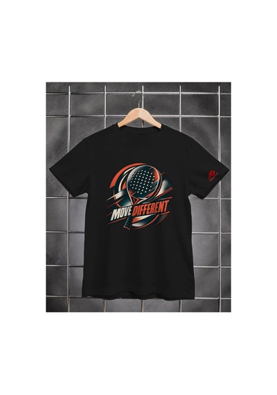 Segungear Movedifferent Erkek Regular Fit Baskılı Spor Tişört Siyah - 933732722 Siyah