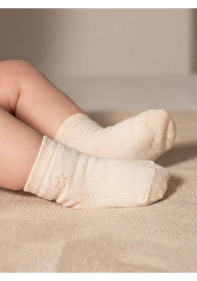 Babycosy Organic Wear Csyc1008 Bebek 6'lı Çorap %100 Organik Pamuk Bebek - Yenidoğan - Csyc1008 Karışık