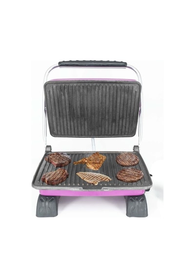 Dökümix Demir Döküm Tost Makinesi Lila + Tel Fırça