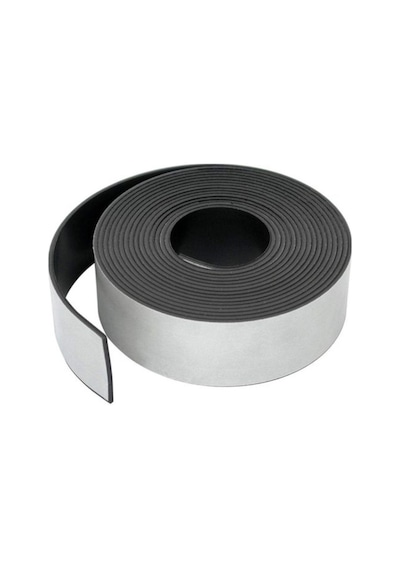 1 Metre Geniş Ve Kalın Yapışkanlı Şerit Mıknatıs Magnet Genişlik 3cm - Kalınlık 2mm