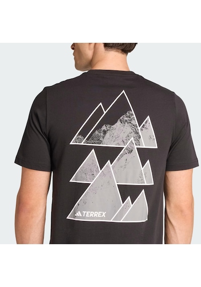 Adidas Terrex Outdoor Athlete Graphic Erkek Tişört C-adıjm6389e50a00 Siyah