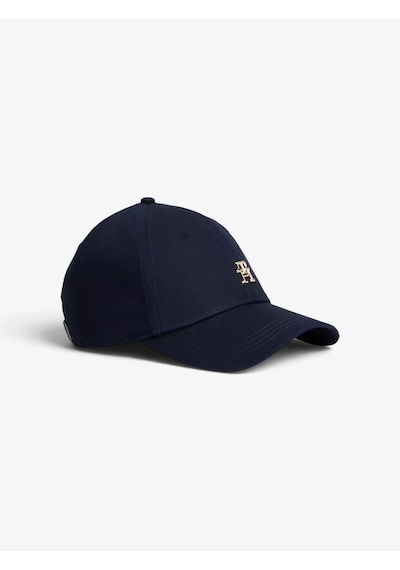 Tommy Hilfiger Th Scrıpt Hw Cap Kadın Mavi Şapka - Aw0aw19094