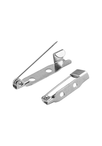 Hyd Metal Broş Iğnesi Yaka Iğnesi Alt Aparat 50 Li 3 Cm