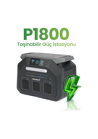 Goboenergy P1800 1024wh Lifepo4 1800w Max. Taşınabilir Güç İstasyonu,güç Kaynağı