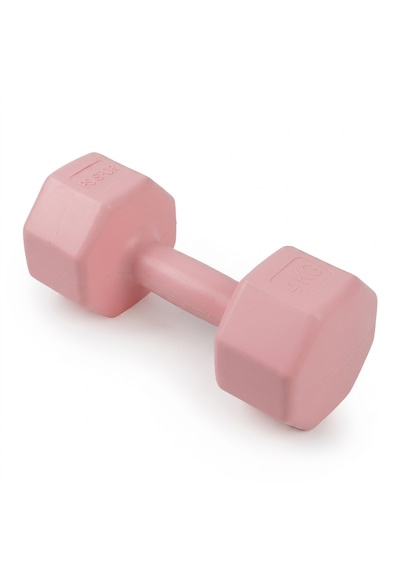 2 Adet 4 Kg Pembe Dambıl Seti 8 Kg Toplam Ağırlık, Fitness Ve Evde Egzersiz