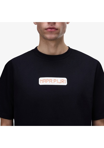 Napapijri S-sol Erkek Siyah T-shirt Np0a4ı13fx41 2800282