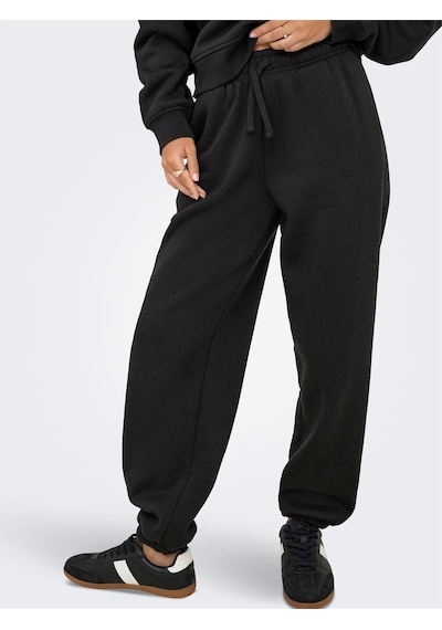 Only Onlbest Lıfe Cuff Pant Swt Noos Kadın Black Eşofman Altı - 15357504 Siyah