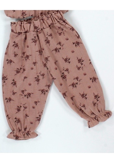 Babyhola Dantel Detaylı Çiçek Desenli Müslin Bayramlık Kız Bebek Takım Üst Ve Pantolon İkili Set 2009 Bordo Babyhola Dantel Detaylı Çiçek Desenli Müslin Bayramlık Kız Bebek Takım Üst Ve Pantolon İkili Set 2009 Bordo