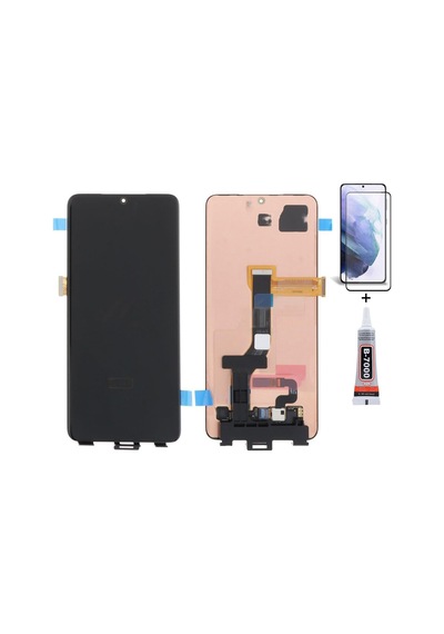Samsung S20 Plus G985 Uyumlu Ekran Lcd Dokunmatik B7000 15ml Yapıştırıcı Ve Kırılmaz Cam İle Beraber Yc