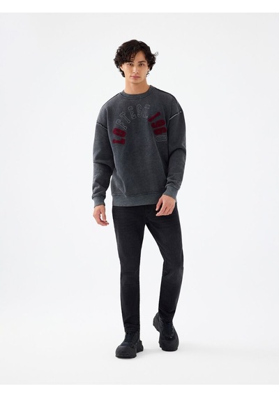 LOFT Oversize Fit Erkek Sweatshirt Lf2040982 Q1.v1 Antrasit