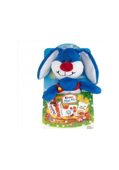 Kinder Maxi Mix Paskalya Peluş Tavşan 4 Farklı Çikolata 133 G